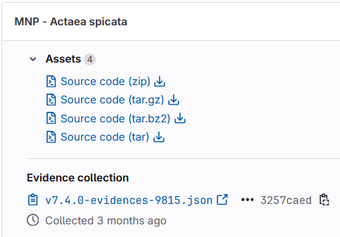 screenshot van de download-knop
