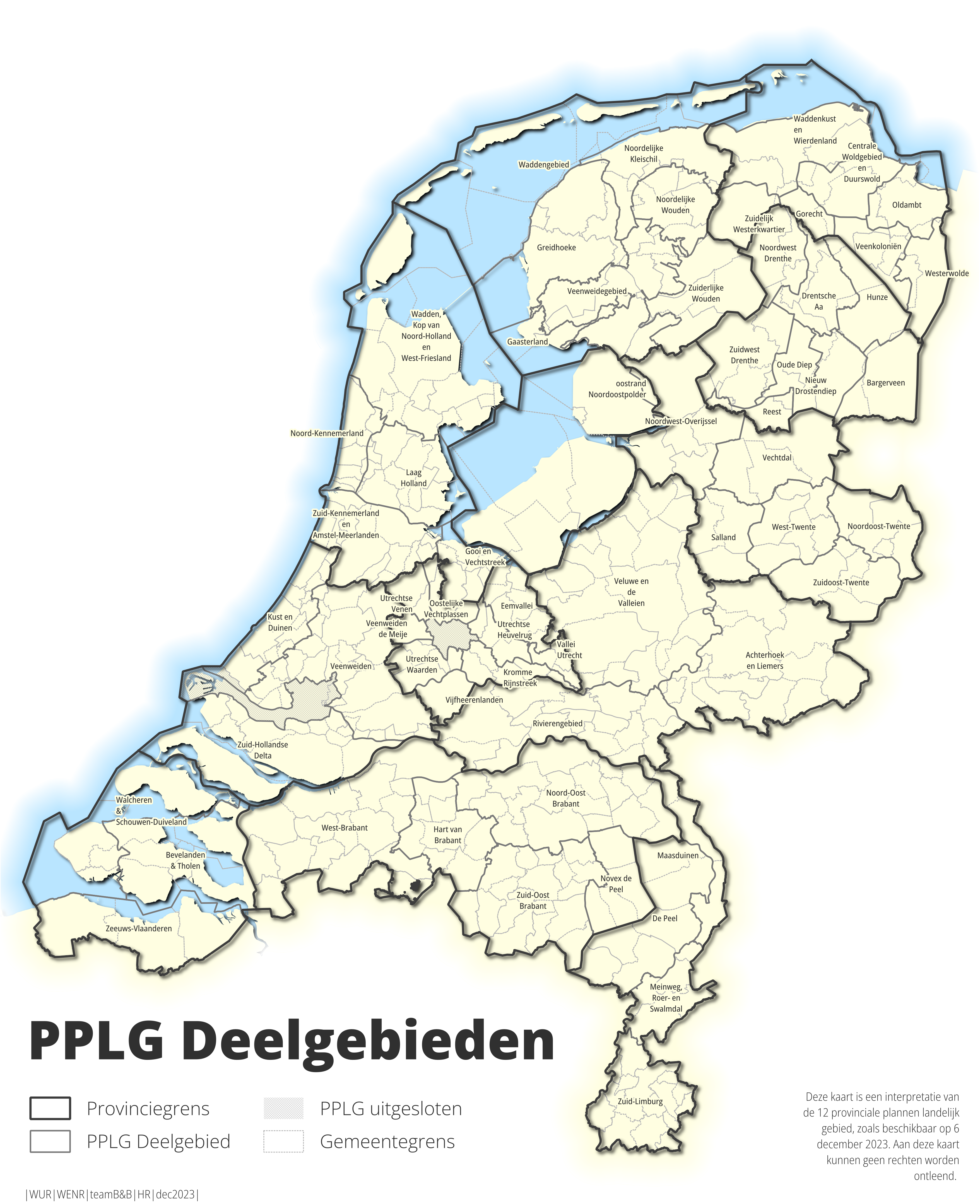 PPLG deelgebieden in WENR